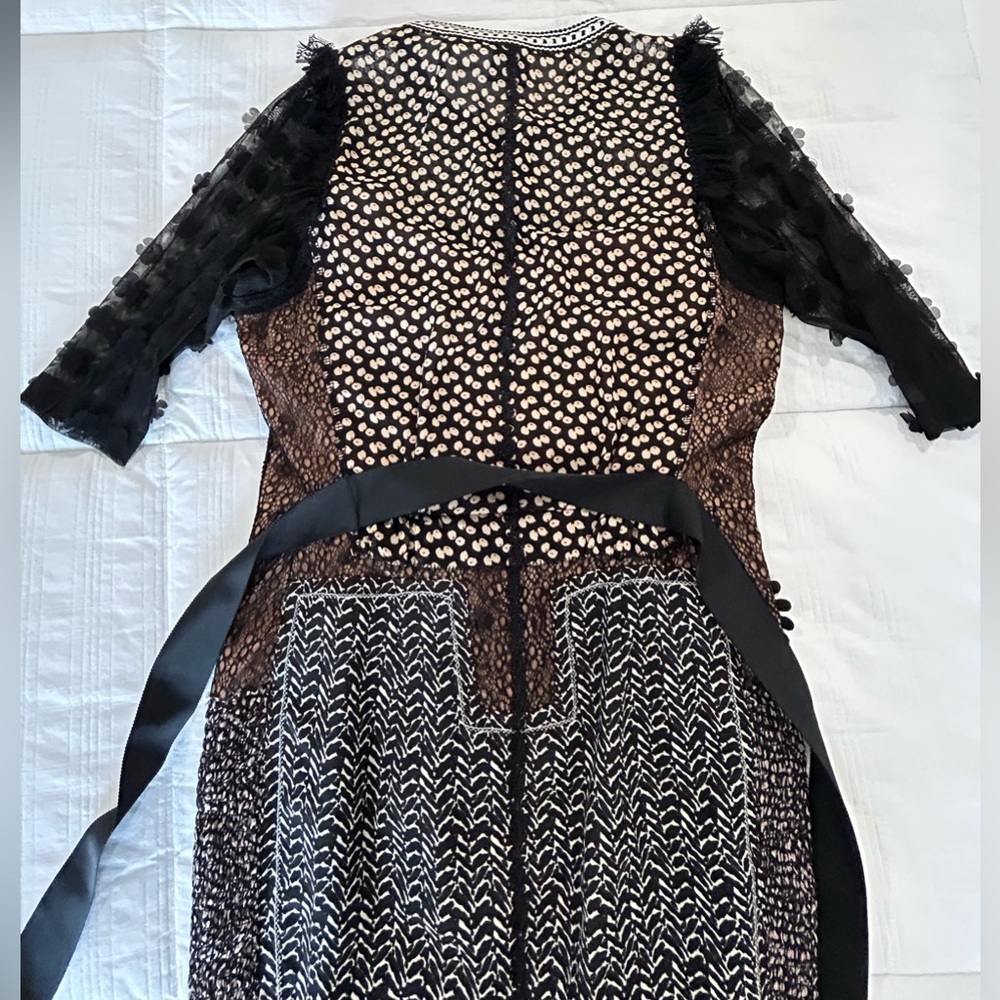 Byron Lars Beguile Multicolor Anthropologie Allusion Sheath Dress Size 4 NWOT - Picture 6 of 11